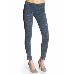 JOE's JEANS The LEGGING Mineral DENIM Side ANKLE Zip JEGGINGS Stone WASHED ( M )